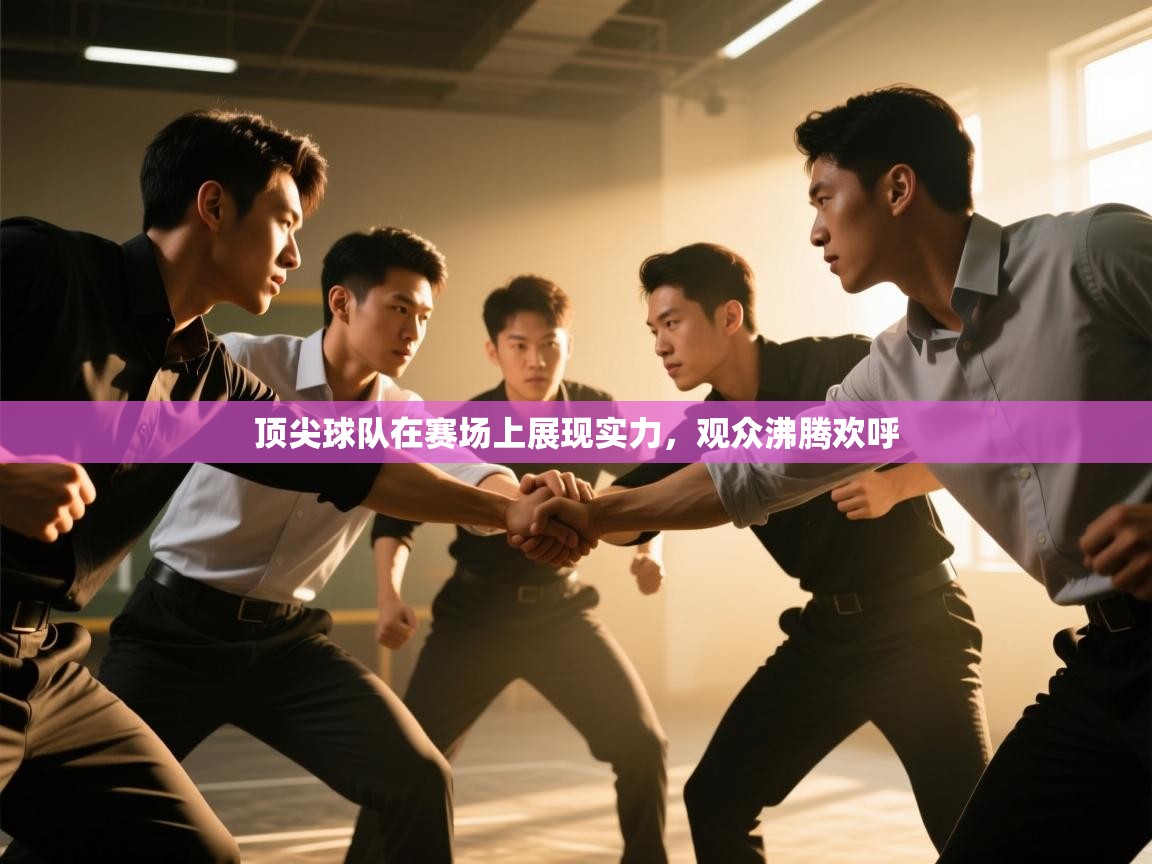 顶尖球队在赛场上展现实力，观众沸腾欢呼