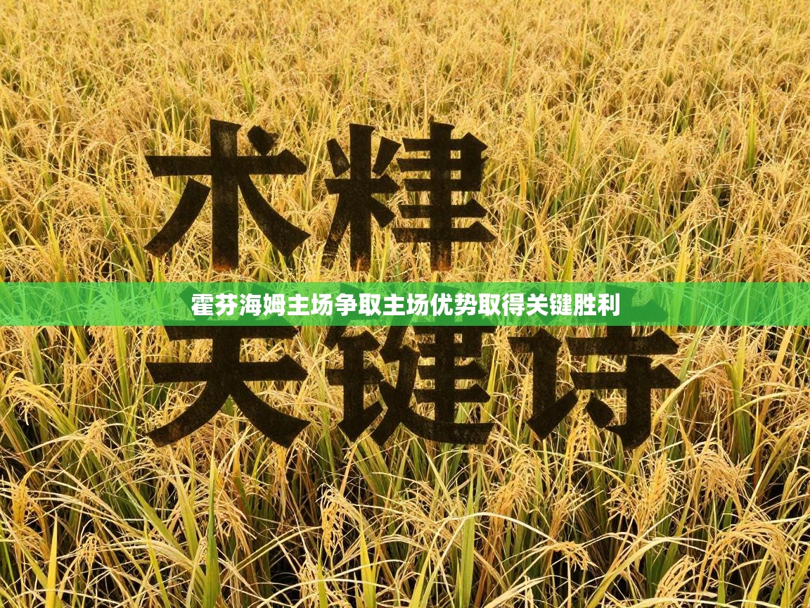 霍芬海姆主场争取主场优势取得关键胜利
