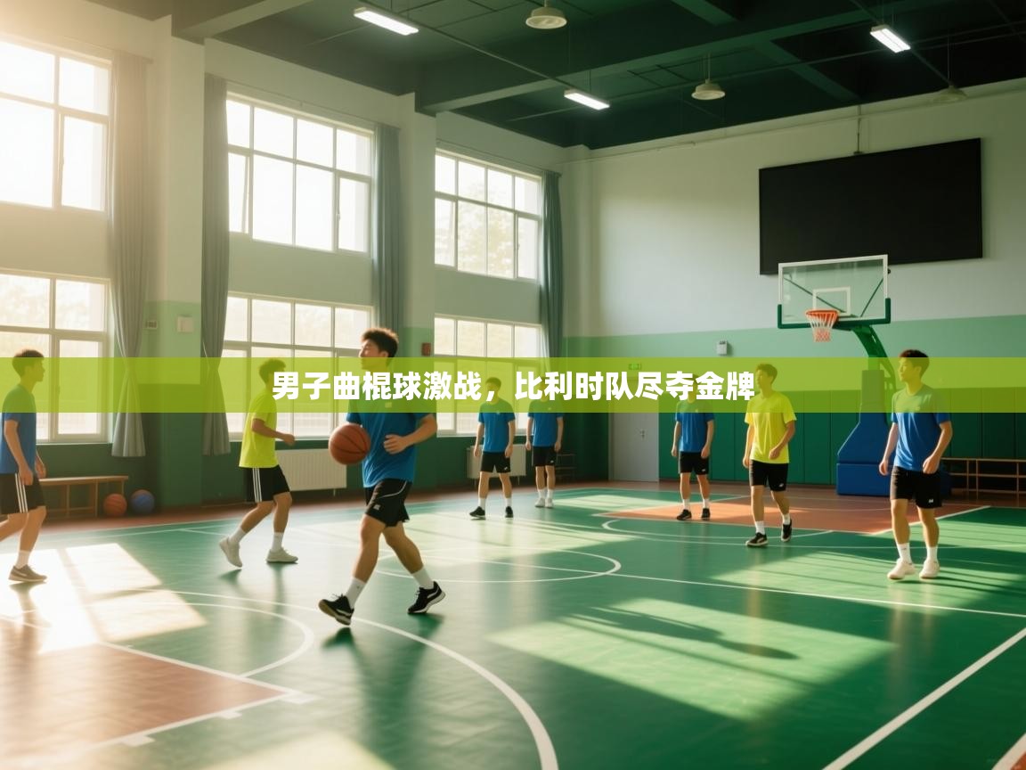 男子曲棍球激战，比利时队尽夺金牌